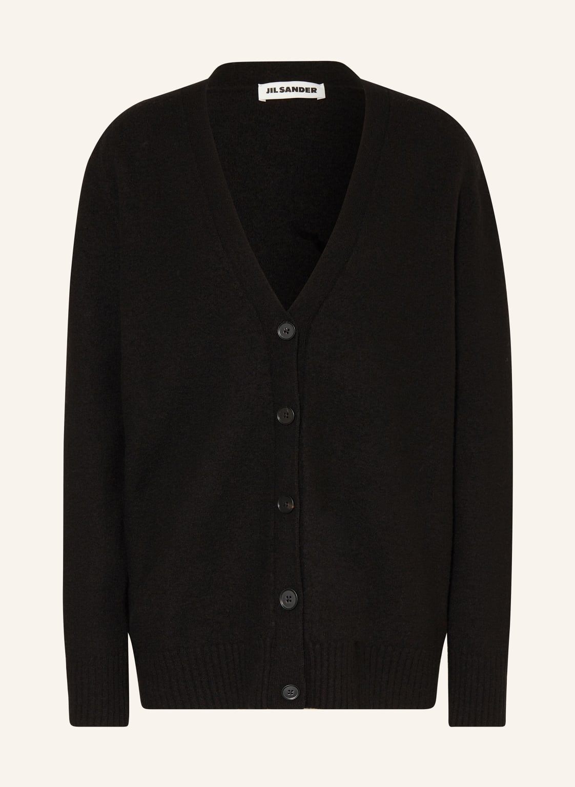 Jil Sander Strickjacke schwarz von Jil Sander