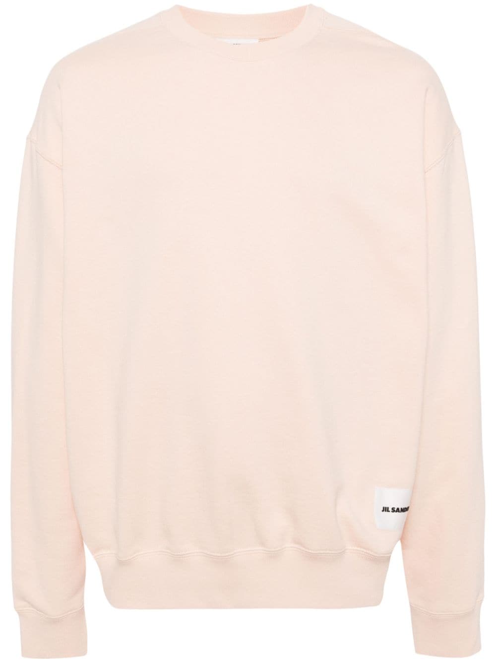 Jil Sander Sweatshirt mit Logo-Applikation - Rosa von Jil Sander