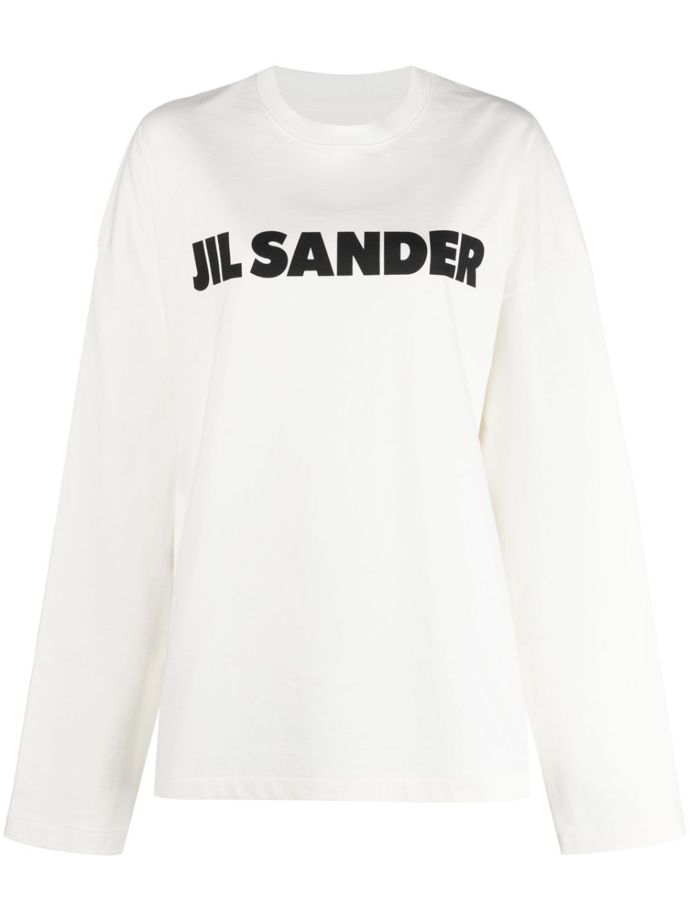 Jil Sander Sweatshirt mit Logo-Print - Weiß von Jil Sander