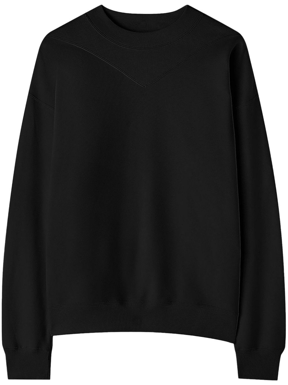 Jil Sander Sweatshirt mit Logo-Stickerei - Schwarz von Jil Sander