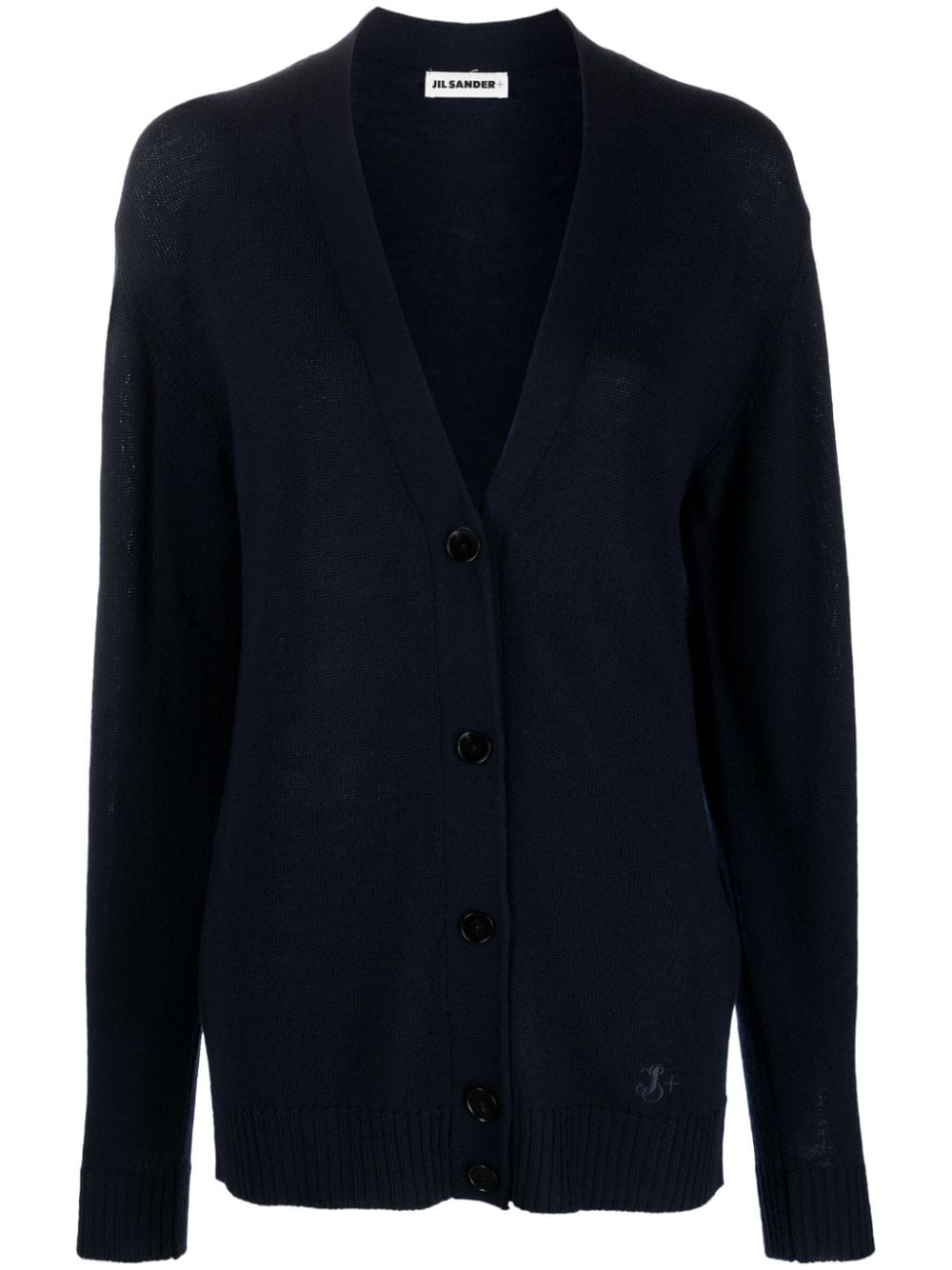 Jil Sander Cardigan mit V-Ausschnitt - Blau von Jil Sander