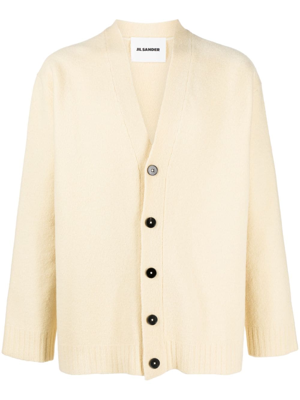 Jil Sander Cardigan mit V-Ausschnitt - Gelb von Jil Sander