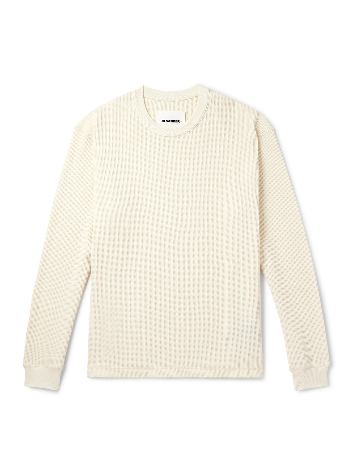 Jil Sander - Waffle-Knit Cotton T-Shirt - Men - Neutrals - S von Jil Sander