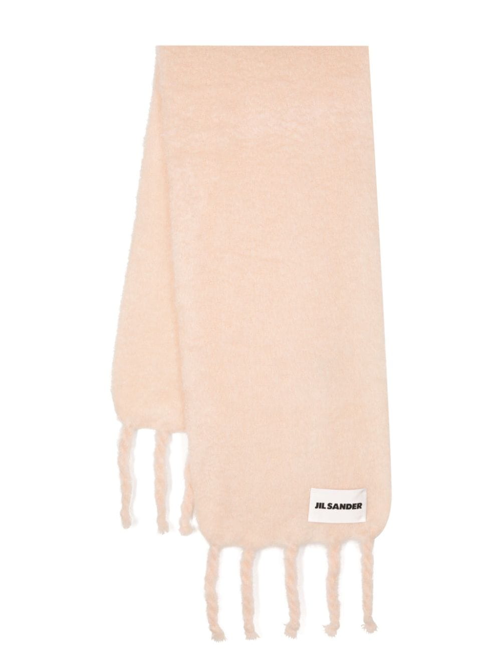 Jil Sander Schal aus Mohairgemisch - Rosa von Jil Sander