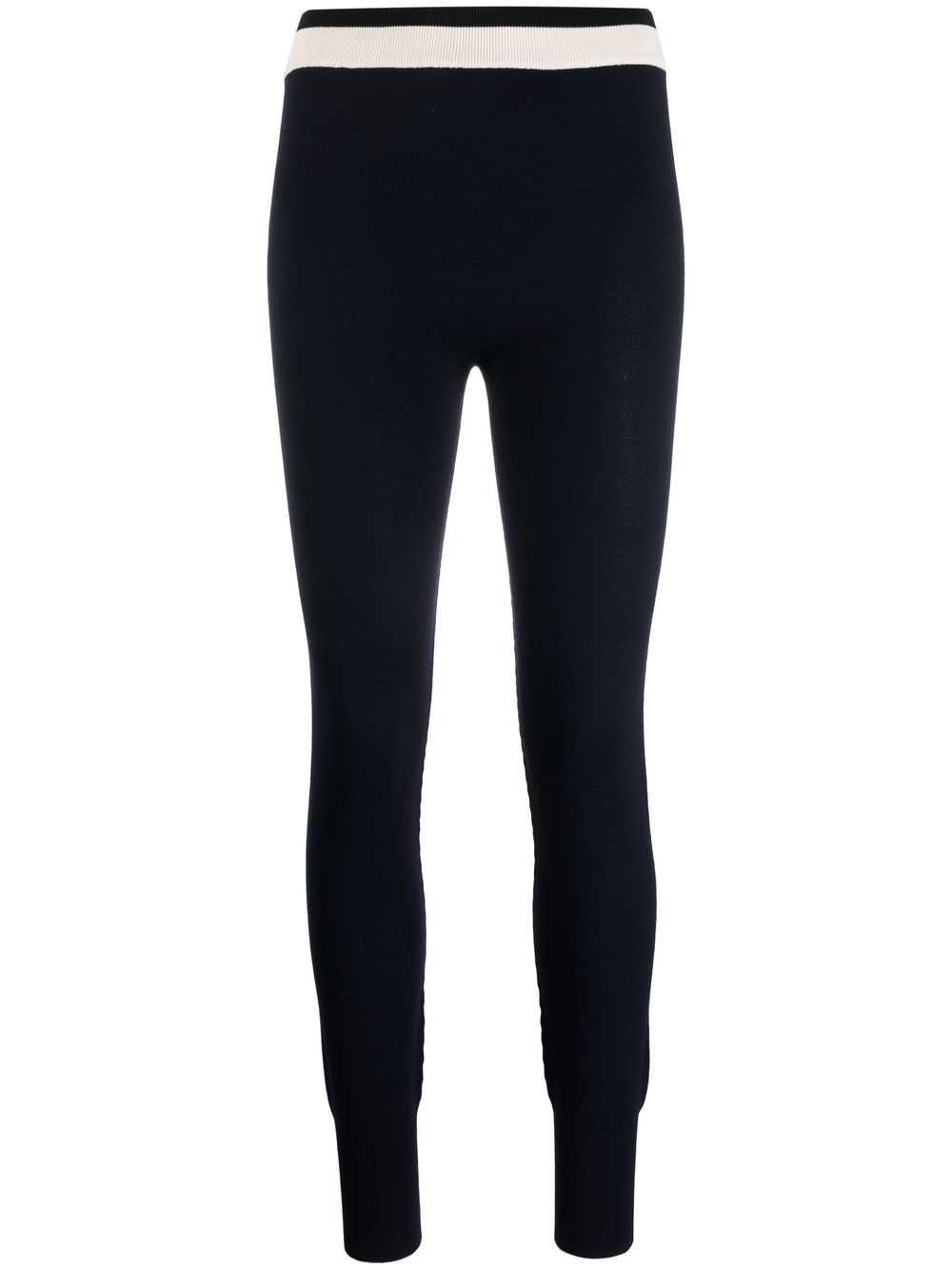 Jil Sander Gestrickte Leggings - Blau von Jil Sander