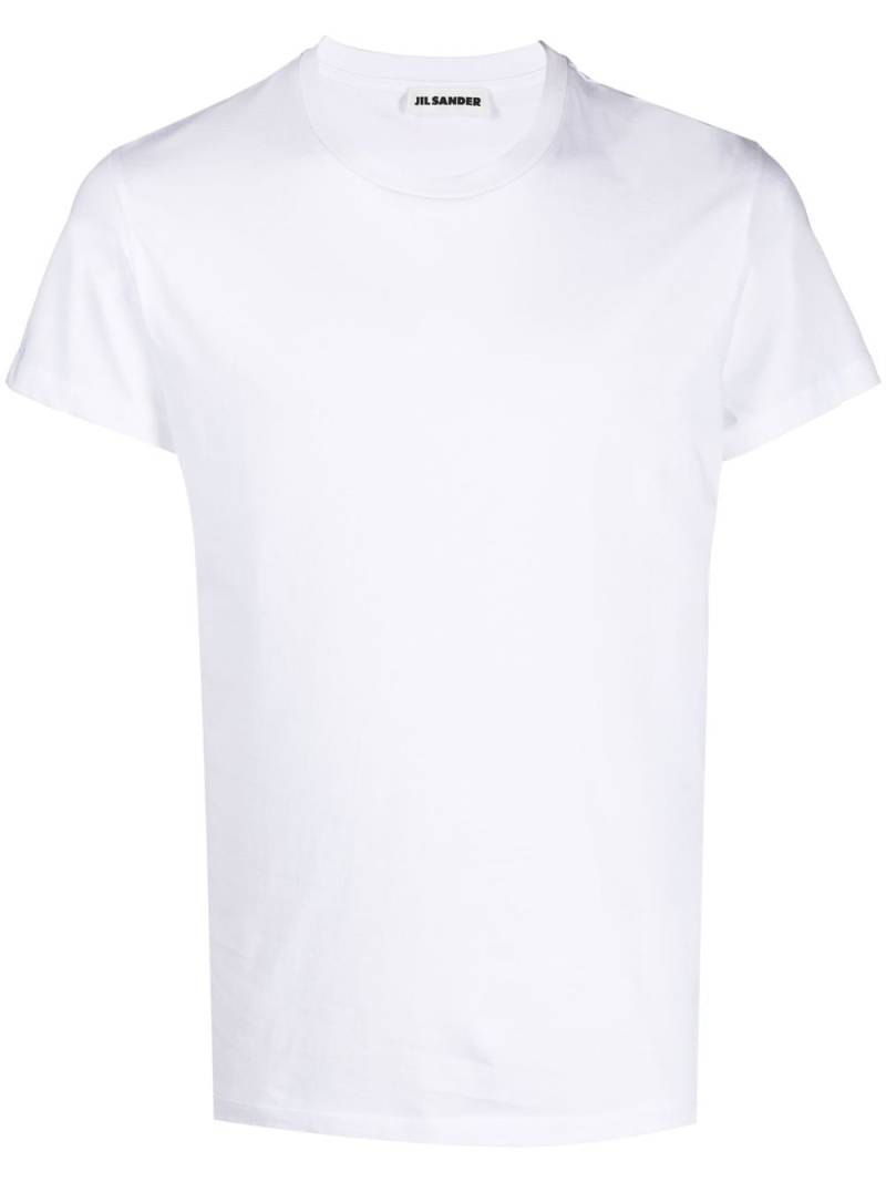 Jil Sander T-Shirt mit Rundhalsausschnitt - Weiß von Jil Sander