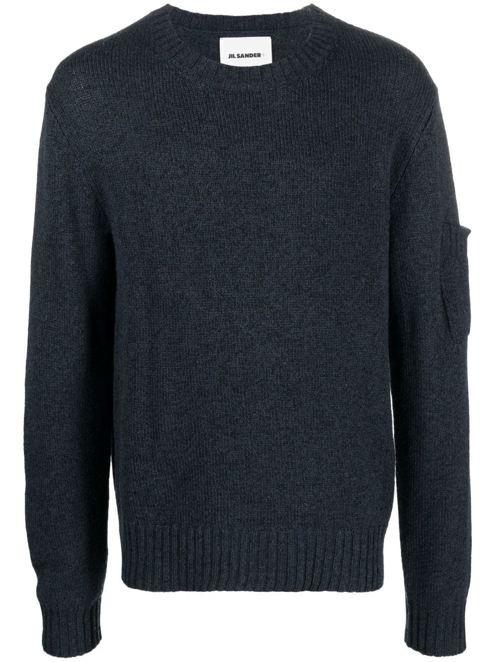 Jil Sander Strickpullover mit Rundhalsausschnitt - Blau von Jil Sander