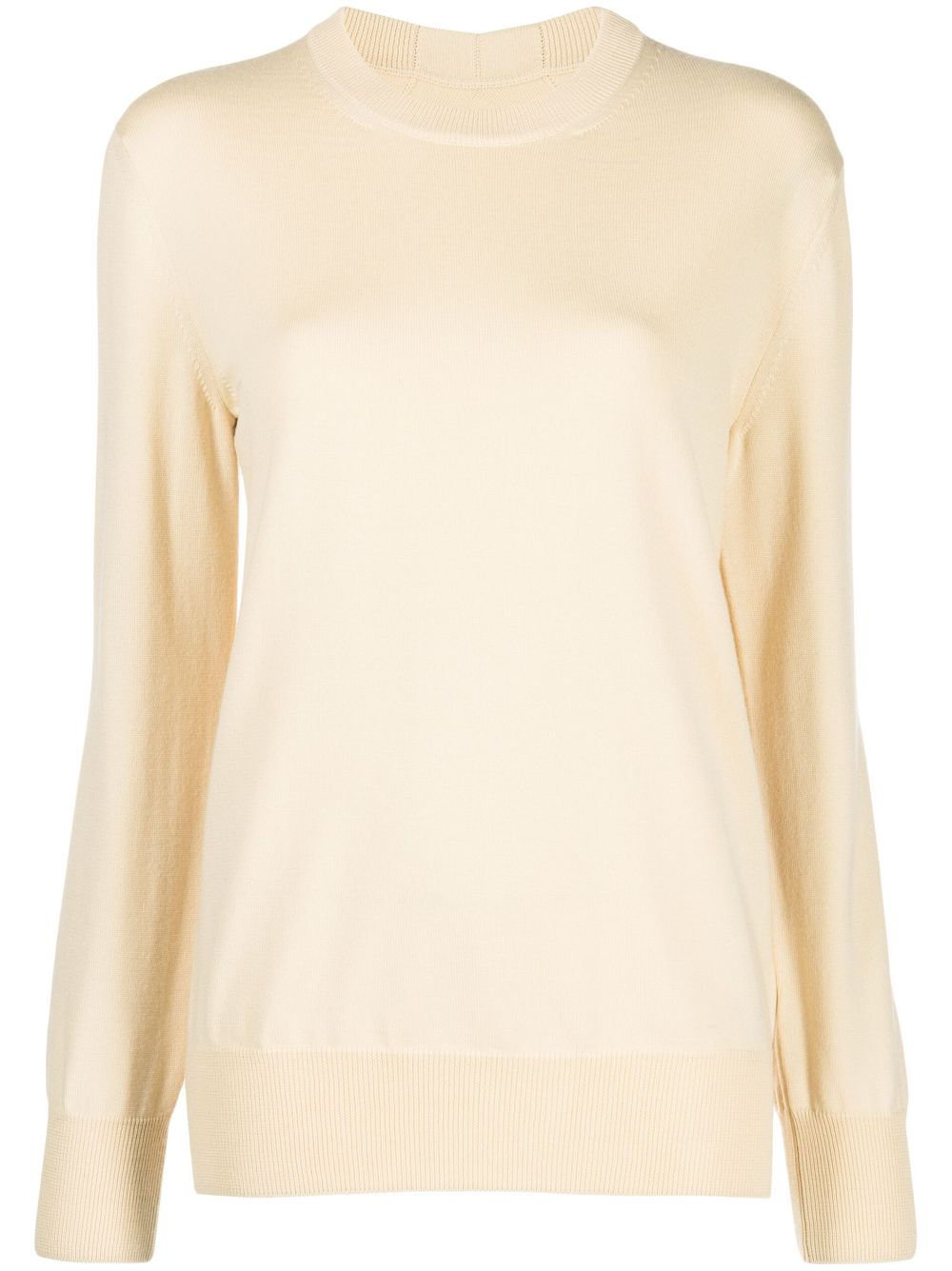 Jil Sander Pullover mit rundem Ausschnitt - Nude von Jil Sander