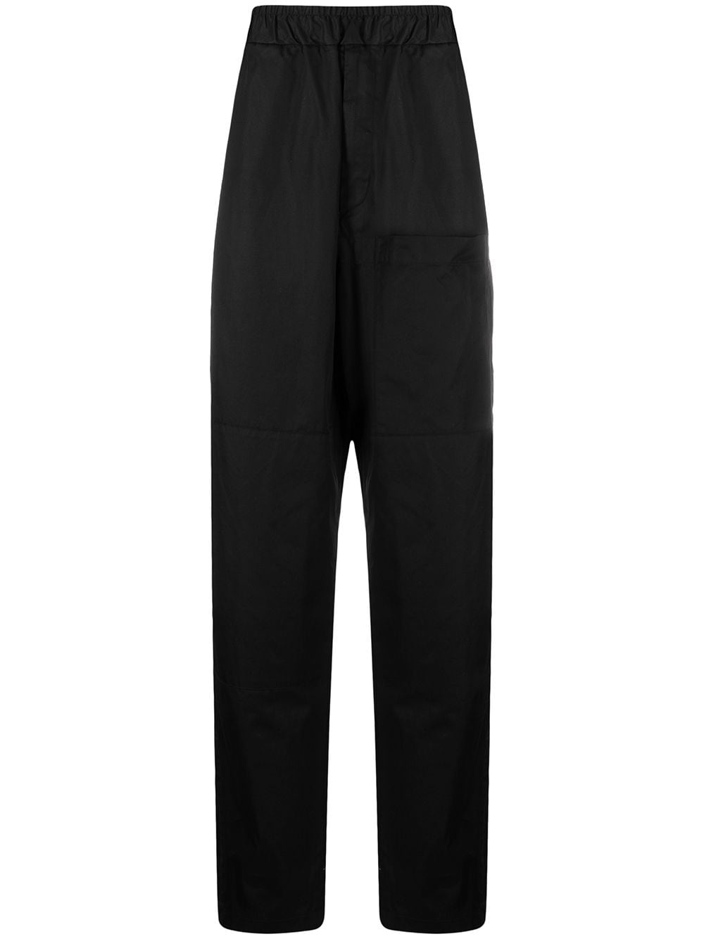 Jil Sander Weite Hose mit Stretchbund - Schwarz von Jil Sander