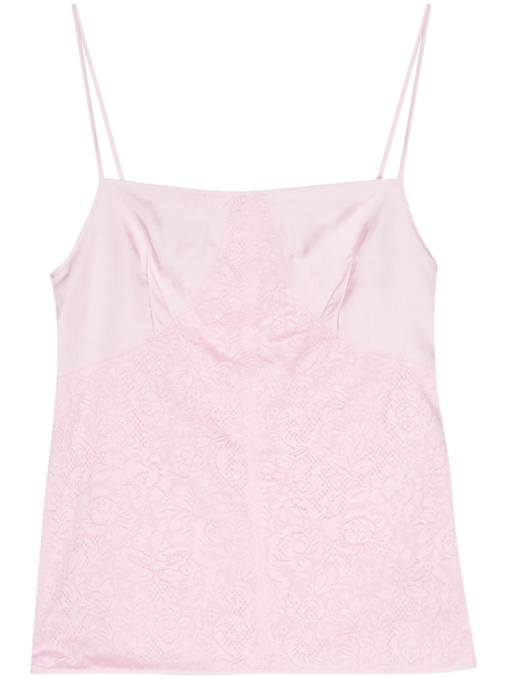 Jil Sander Top mit Spitze - Rosa von Jil Sander