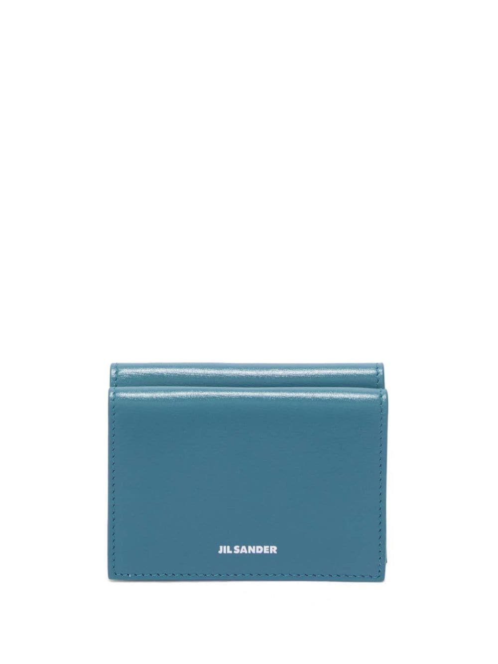 Jil Sander Faltbares Mini-Portemonnaie - Blau von Jil Sander