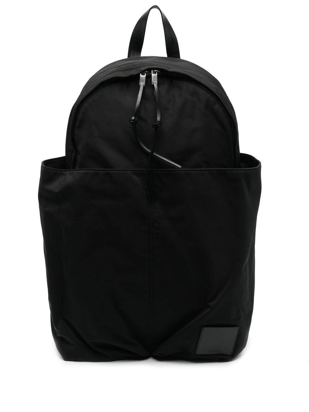 Jil Sander Rucksack mit Vordertasche - Schwarz von Jil Sander