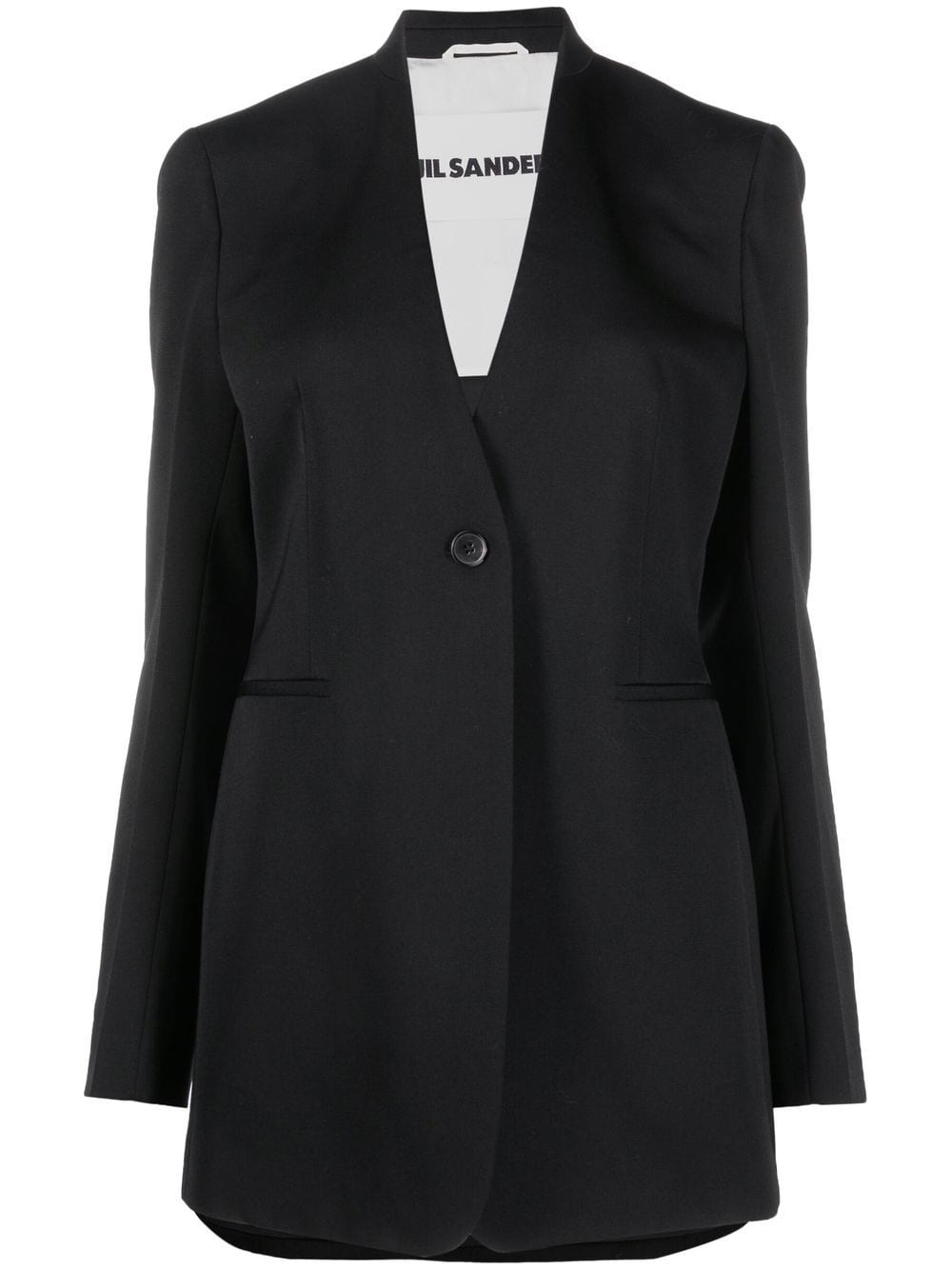 Jil Sander Einreihiger Blazer - Schwarz von Jil Sander