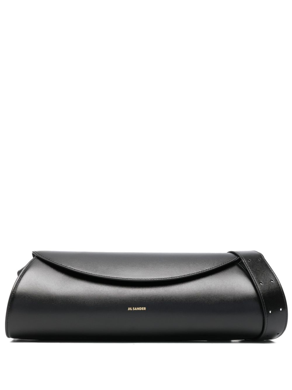 Jil Sander Große Cannolo Schultertasche - Schwarz von Jil Sander