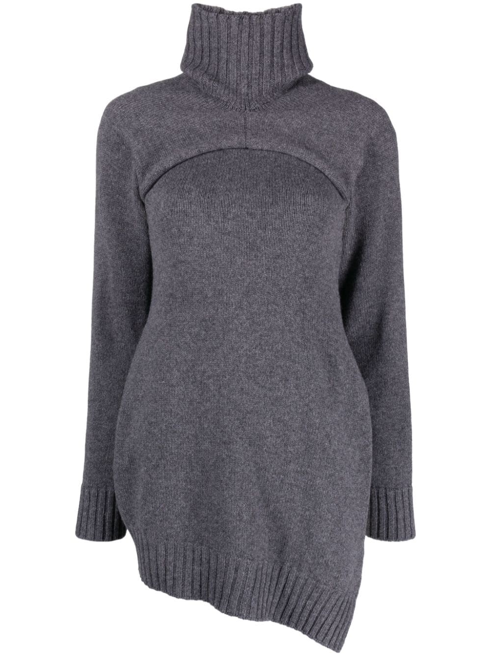 Jil Sander Gerippter Pullover - Grau von Jil Sander