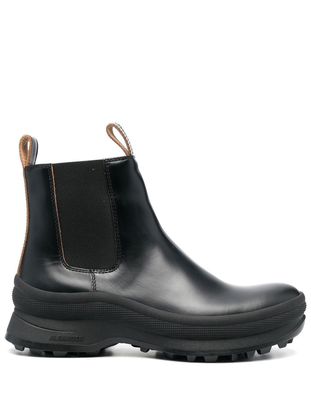 Jil Sander Klassische Chelsea-Boots - Schwarz von Jil Sander