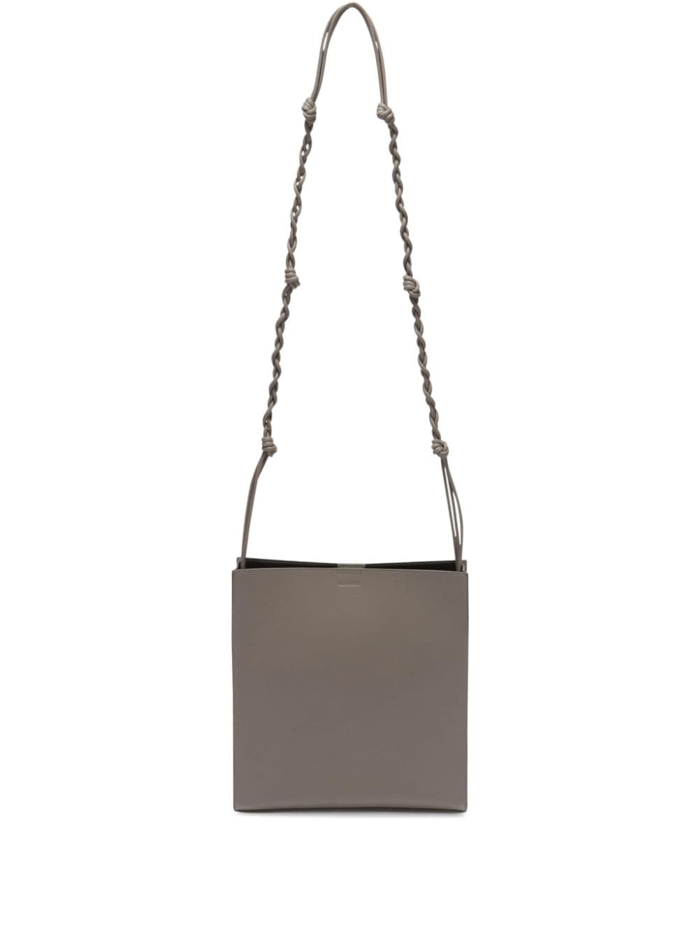 Jil Sander Schultertasche mit geflochtenem Riemen - Grau von Jil Sander