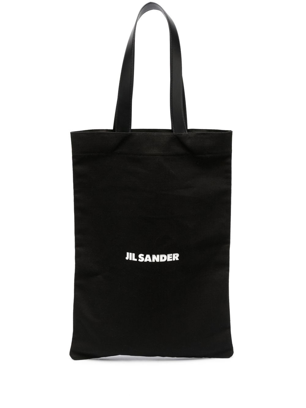 Jil Sander Shopper aus Canvas - Schwarz von Jil Sander