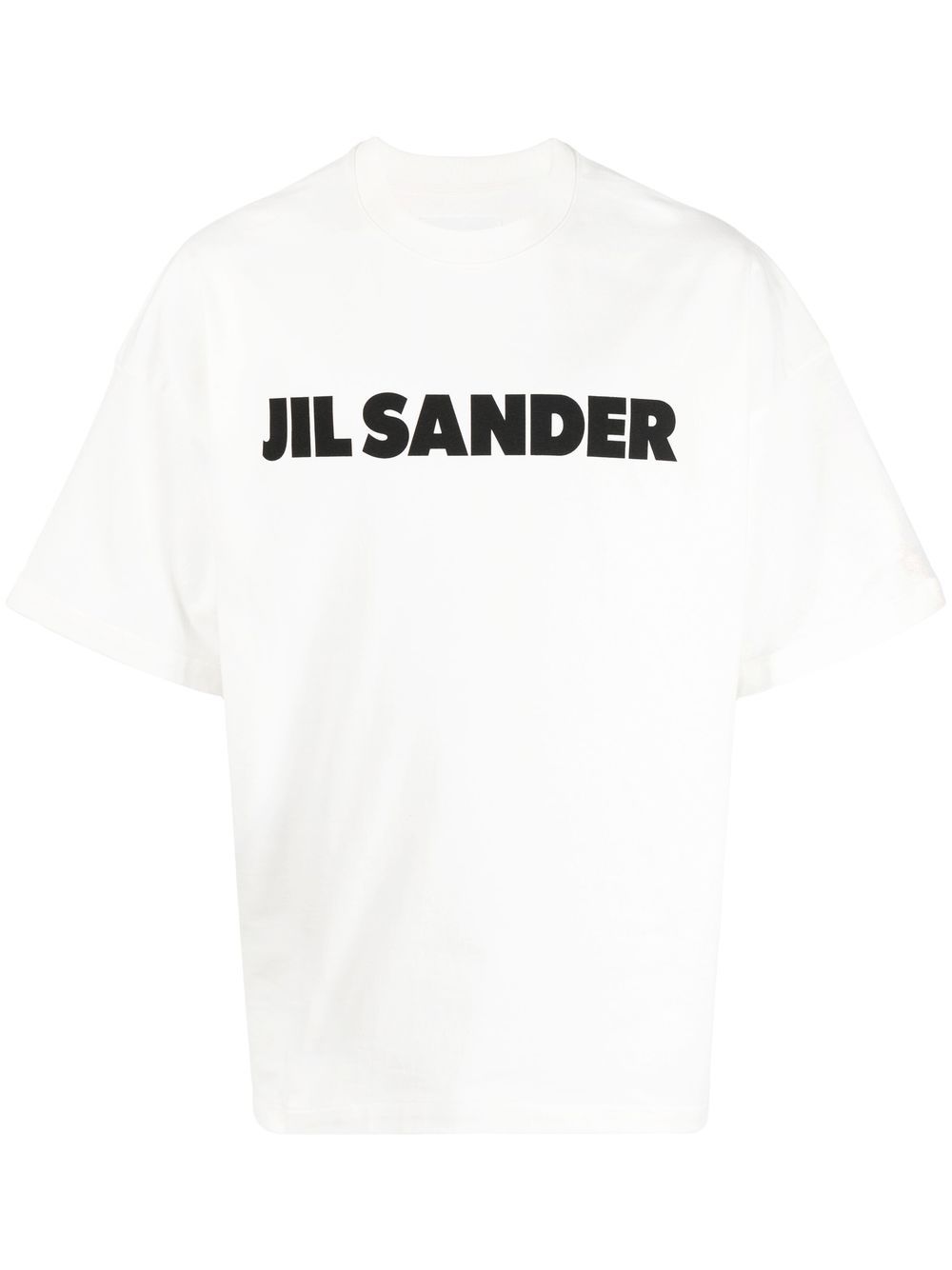 Jil Sander T-Shirt mit Logo-Print - Weiß von Jil Sander