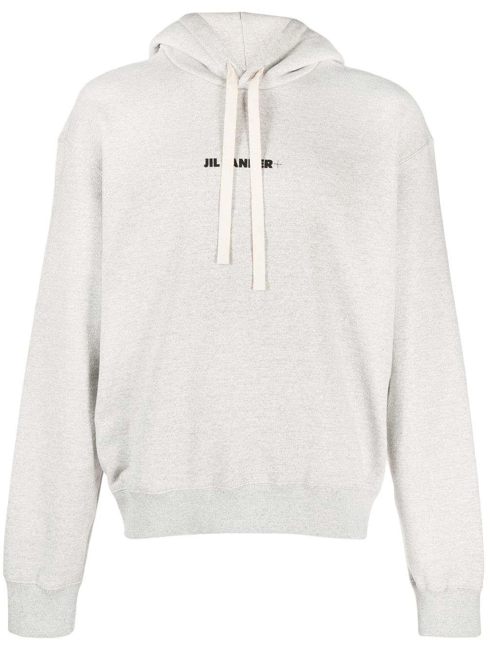 Jil Sander Hoodie mit Logo-Print - Grau von Jil Sander