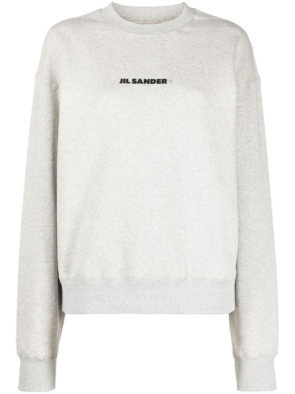 Jil Sander Sweatshirt mit Logo-Print - Grau von Jil Sander