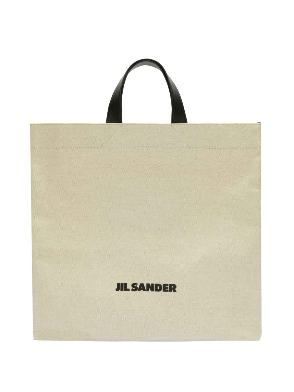 Jil Sander Shopper mit Logo-Print - Nude von Jil Sander