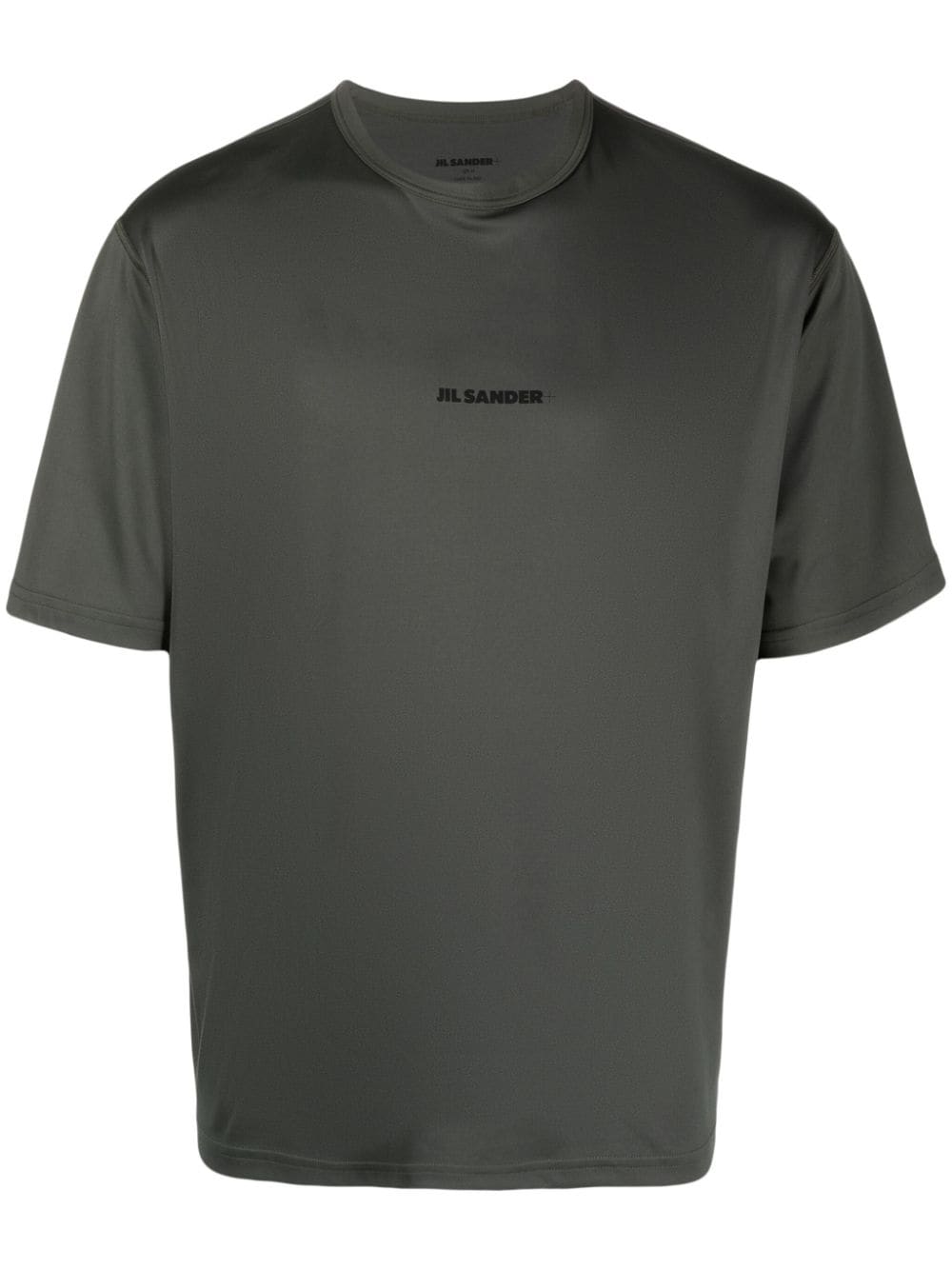Jil Sander T-Shirt mit Logo-Print - Grün von Jil Sander