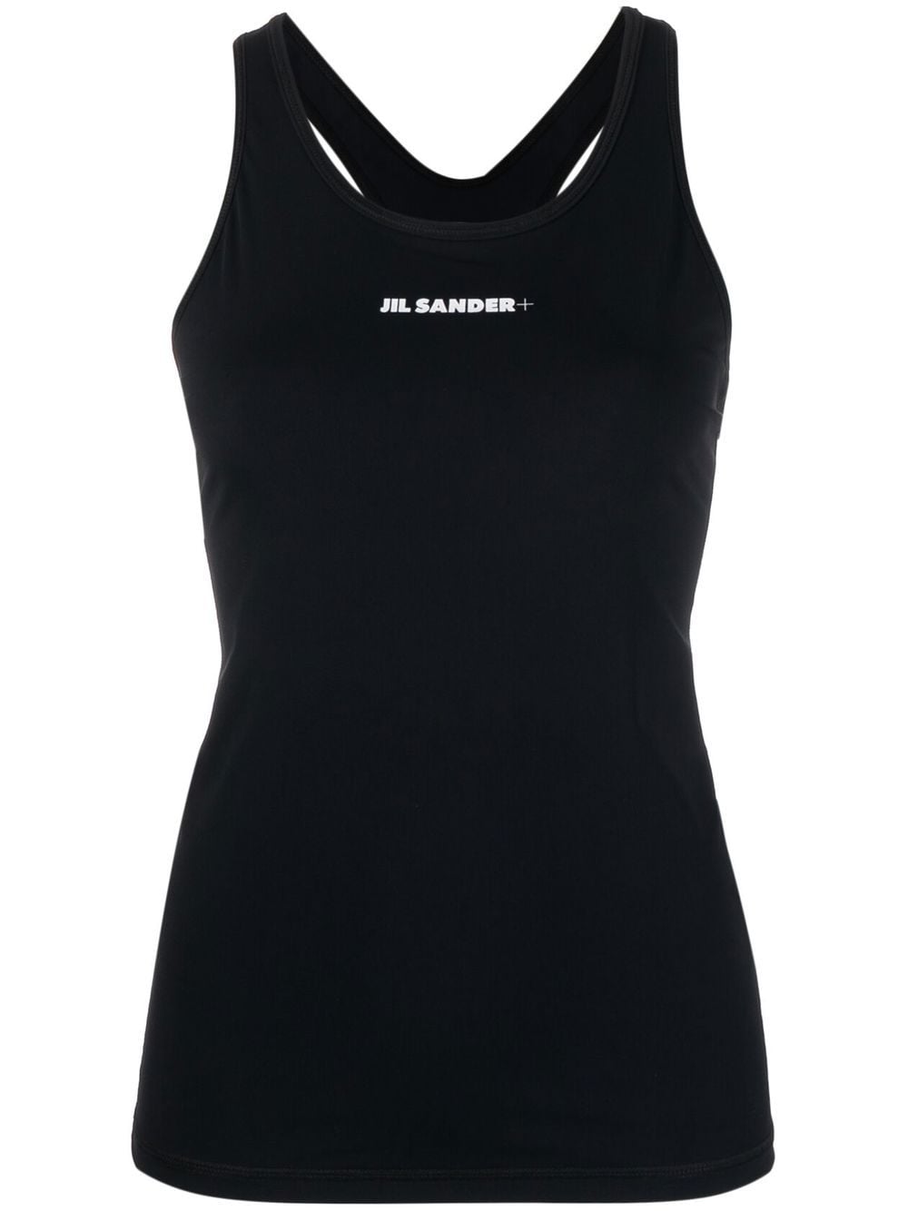 Jil Sander Tanktop mit Logo-Print - Schwarz von Jil Sander