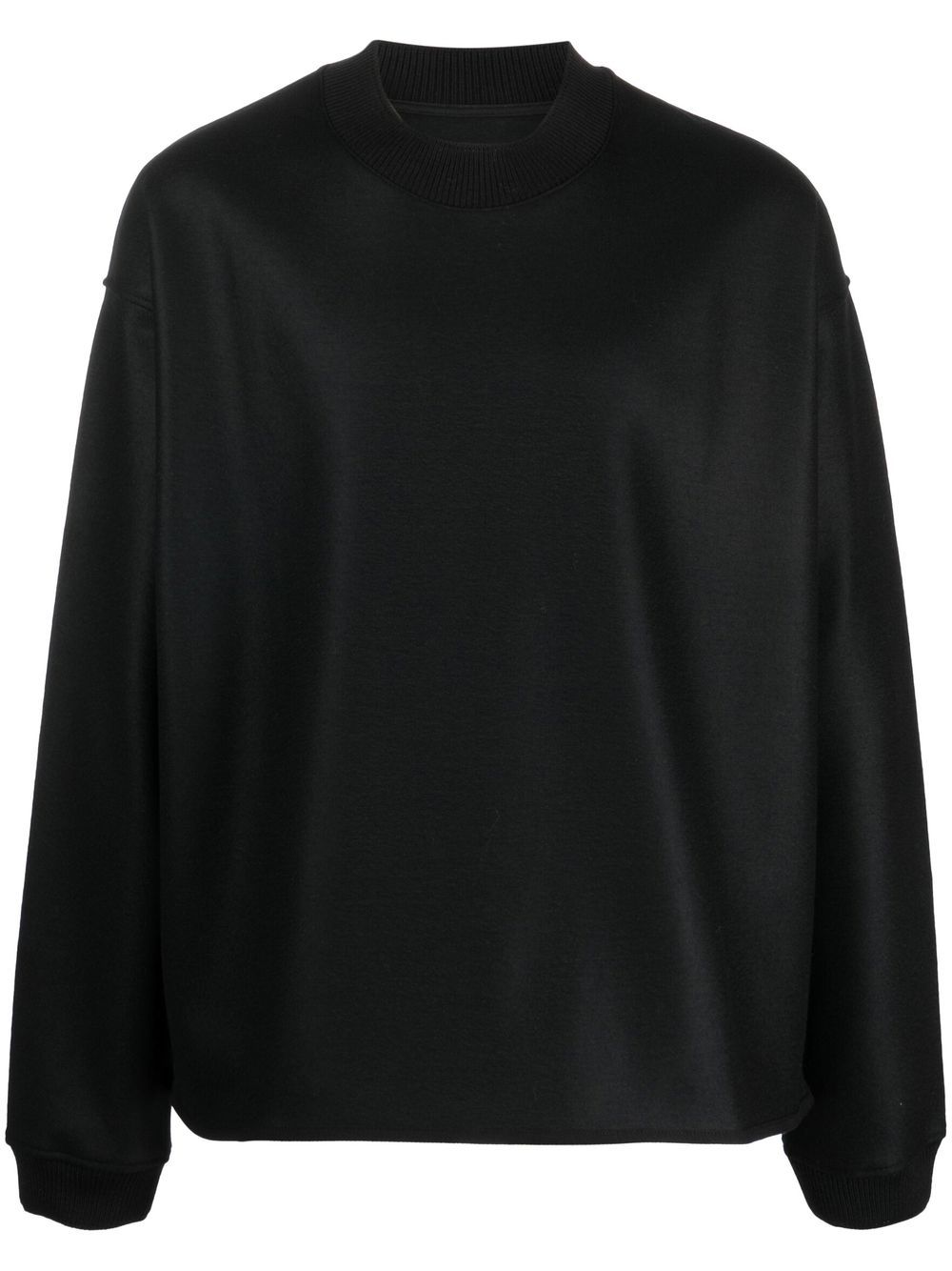 Jil Sander Sweatshirt mit Rundhalsausschnitt - Schwarz von Jil Sander