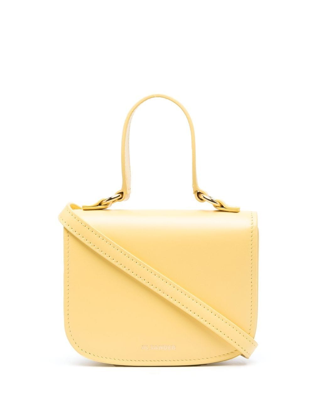 Jil Sander Mini Halo Handtasche - Gelb von Jil Sander