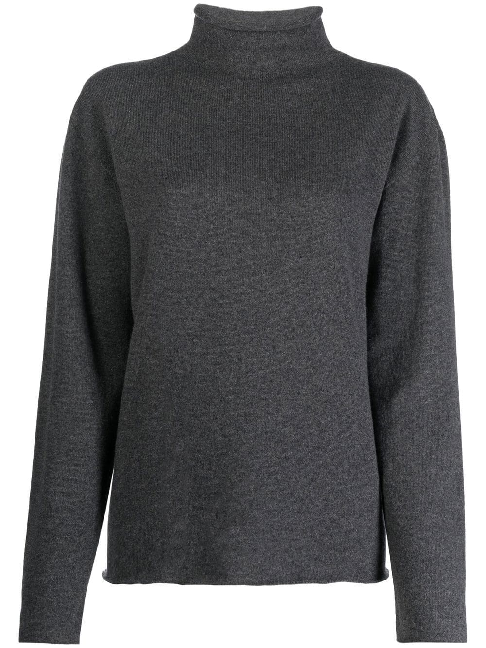 Jil Sander Strickpullover mit Stehkragen - Grau von Jil Sander