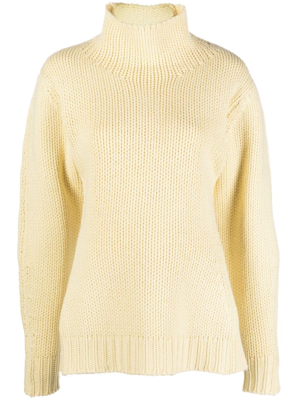 Jil Sander Rückenfreier Pullover - Gelb von Jil Sander