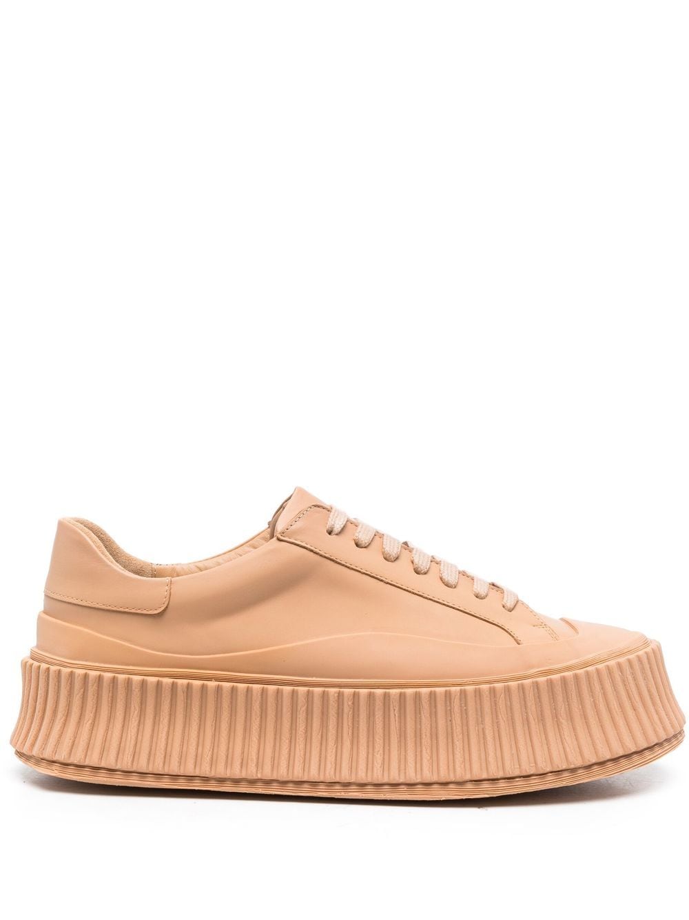 Jil Sander Sneakers mit Flatform-Sohle - Nude von Jil Sander