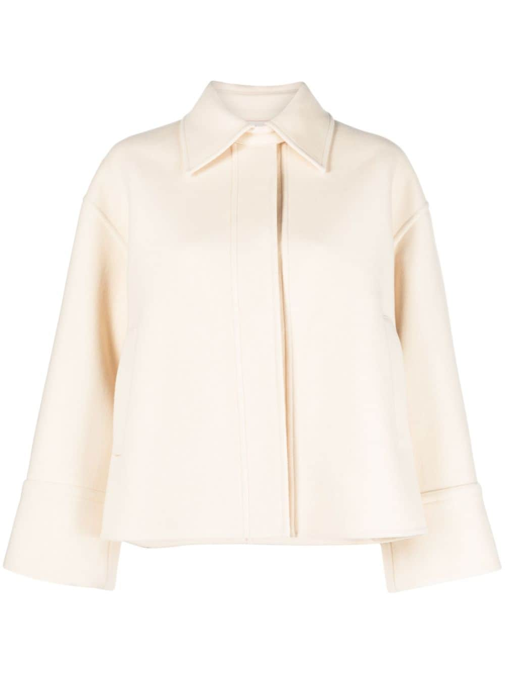 Jil Sander Cropped-Jacke - Weiß von Jil Sander