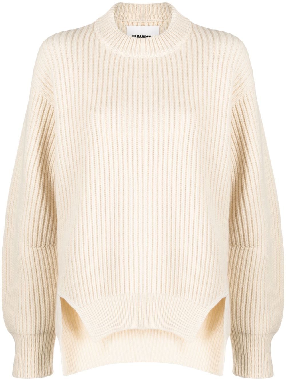 Jil Sander Gerippter Strickpullover - Nude von Jil Sander