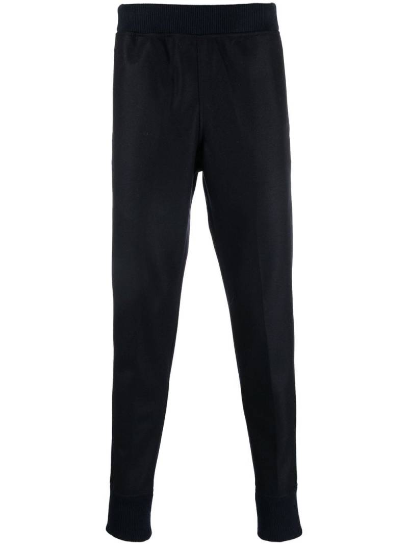 Jil Sander Tapered-Jogginghose mit geripptem Bund - Blau von Jil Sander