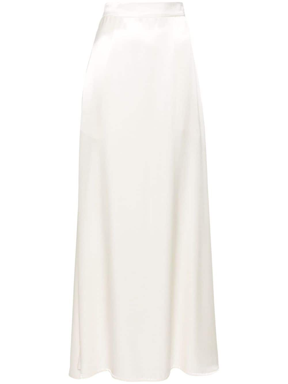 Jil Sander satin maxi dress - Nude von Jil Sander