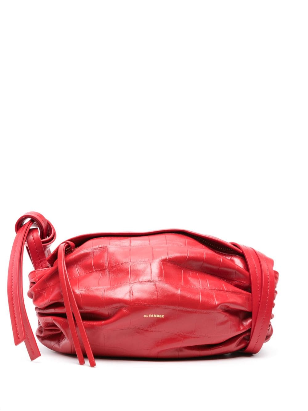 Jil Sander Kleine Cushion Schultertasche - Rot von Jil Sander