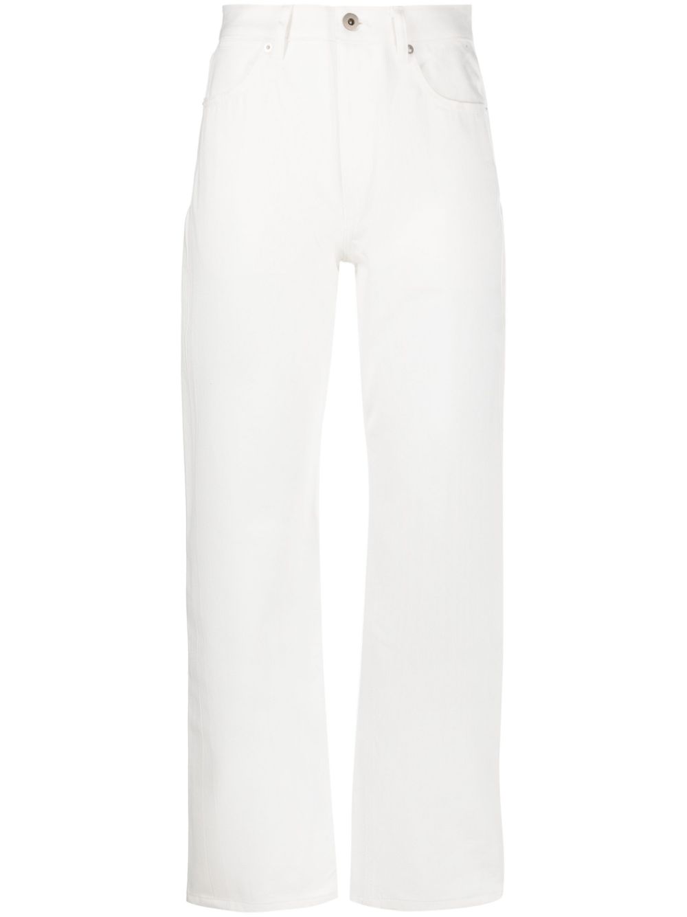 Jil Sander Hose mit geradem Bein - Weiß von Jil Sander