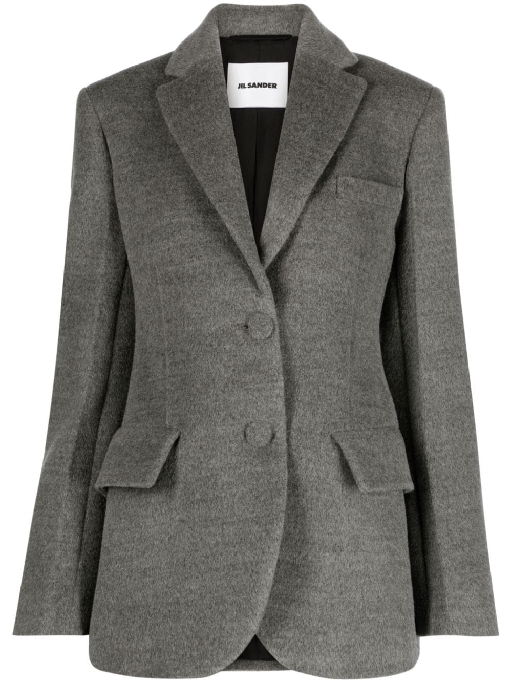 Jil Sander Einreihiger Blazer - Grau von Jil Sander