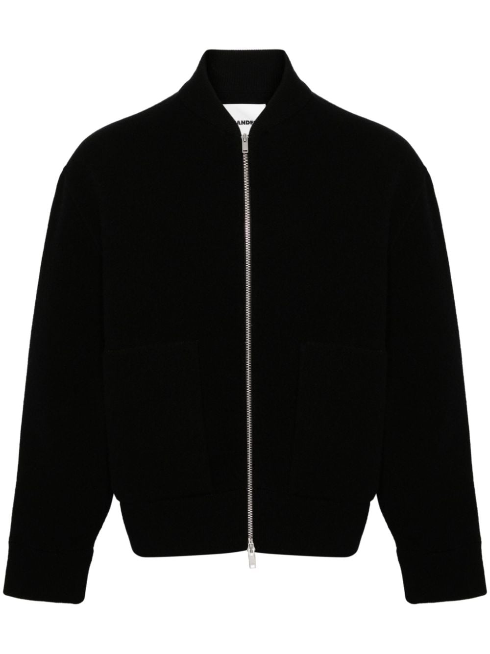 Jil Sander Fleece-Cardigan mit Reißverschluss - Schwarz von Jil Sander