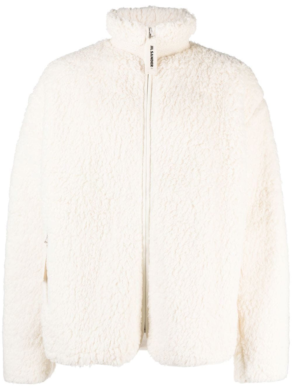 Jil Sander Fleecejacke mit Reißverschluss - Nude von Jil Sander