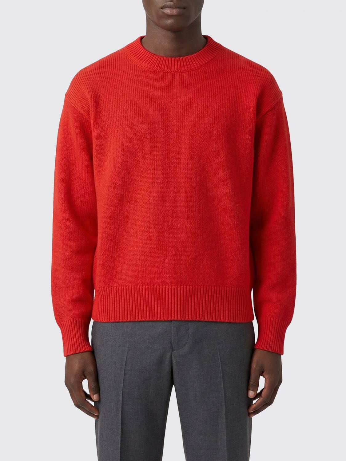 JIL SANDER Basic Baumwoll-Rundhalspullover von Jil sander
