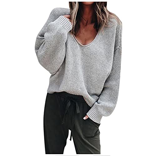 Jilagthvr Damen Strickpullover Rollkragenpullover Oversize Rollkragen Pullover Sweatshirt Elegant Fledermausärmel Grobstrick Strickpullover Strickpulli Grobstrickpullover Für Herbst Winter von Jilagthvr