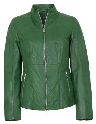 Jilani - Damen Echtleder Lederjacke Lammnappa grün Größe 44 Jilani - Damen Echtleder Lederjacke Lammnappa grün Größe 44 von Jilani Collection
