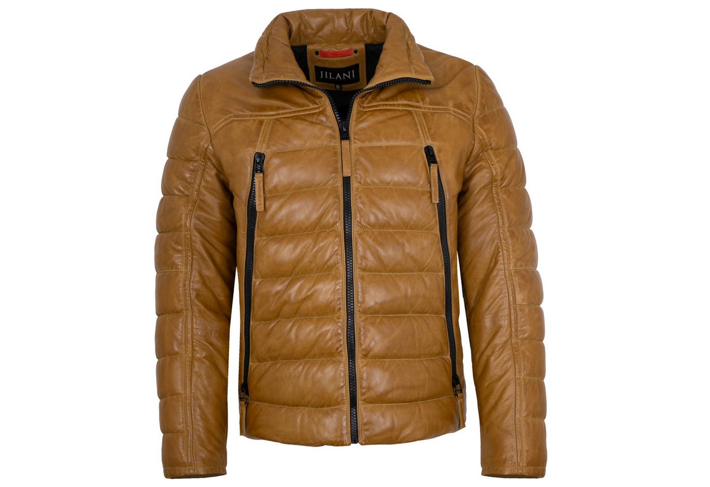 Jilani Lederjacke Filbo Jilani - Herren Lederjacke Steppjacke Lammnappa mustard-senfgelb Jilani Lederjacke Filbo Jilani - Herren Lederjacke Steppjacke Lammnappa mustard-senfgelb von Jilani