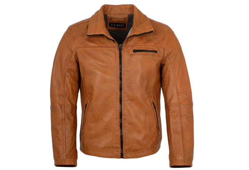 Jilani Lederjacke Ilai Jilani - Herren Lederjacke Lammnappa cognac von Jilani