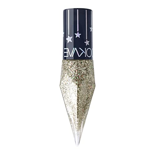 Eyeliner Flüssigliner | Eyeliner Pen Starry Pailletten Lidschatten | Farbperlen-wasserdichter Eyeliner, bunte schnell trocknende Lidschatten-Schimmer-Kosmetik für Frauen-Mädchen-Augen-Make-up Jildouf von Jildouf