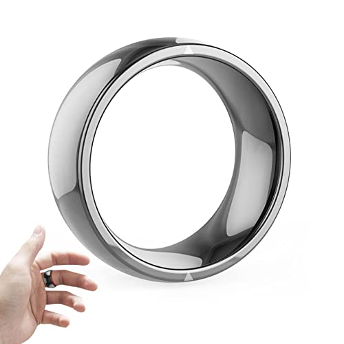 Jildouf Smart-Ring-Dekor - IP68 wasserdichte Keramik-Smart-Fingerringe mit integriertem Modul,Tragbare Keramik-Party-Ring-Dekoration für Frauen, Männer von Jildouf