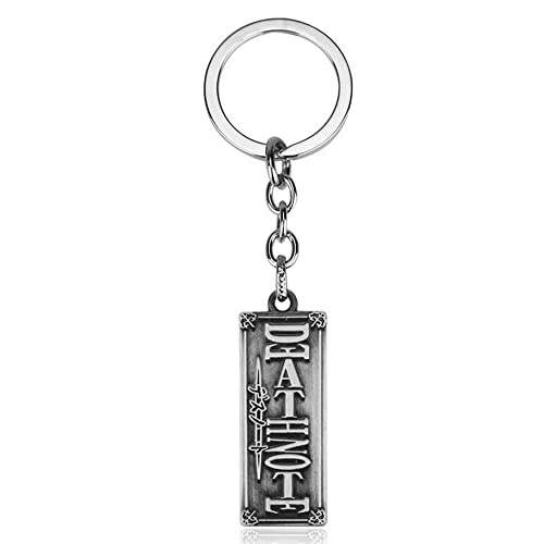 Death Note Schlüsselanhänger Anime Figur Yagami Light/Misa Amane Schlüsselanhänger Anhänger Metall Schlüsselhalter Charm Schmuck Schlüsselanhänger von Jilijia